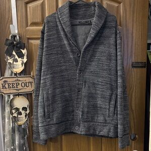 Marc Anthony Charcoal Button Up Jacket